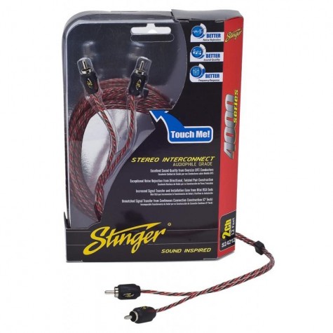 STINGER CABLE RCA 5MTS S4000 SI4217 2X2