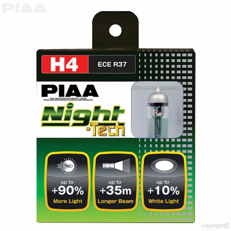 LAMPARA PIAA NIGHT TECH  H4 - HE820